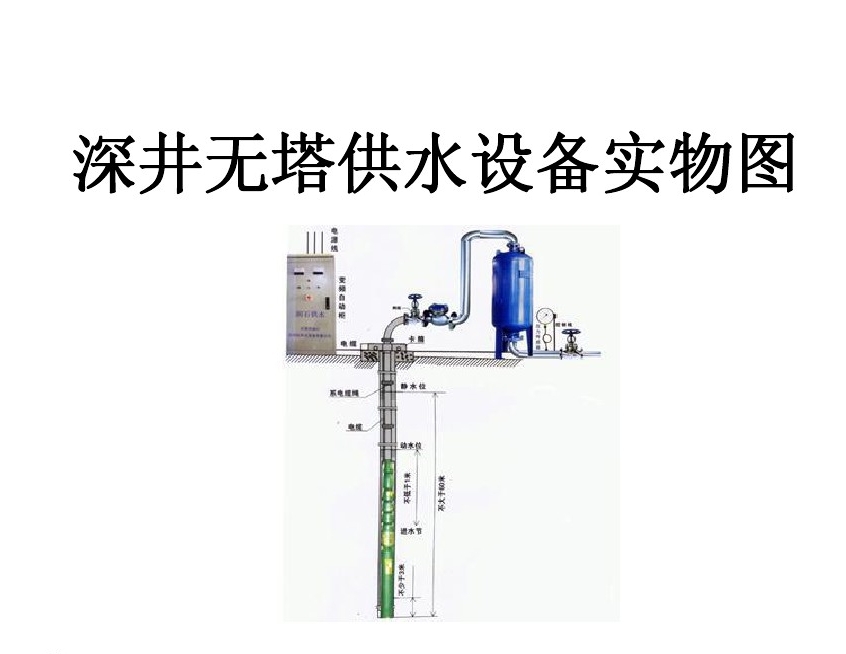 汉寿县井泵无塔式供水设备